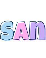 San pastel logo