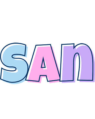 San pastel logo