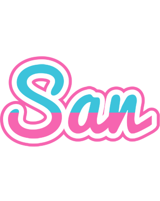 San woman logo