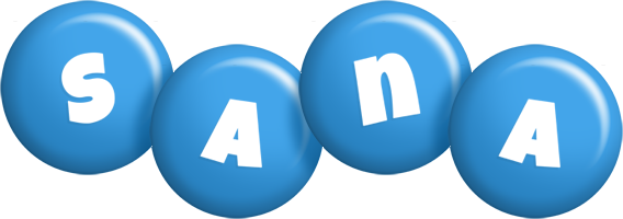 Sana candy-blue logo