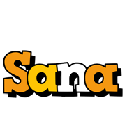 Sana cartoon logo