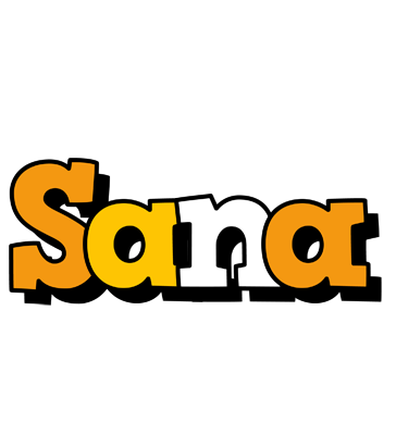 Sana cartoon logo