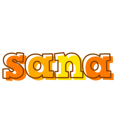Sana desert logo