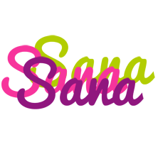 Sana flowers logo