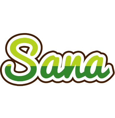 Sana golfing logo