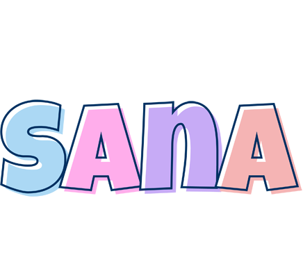 Sana pastel logo