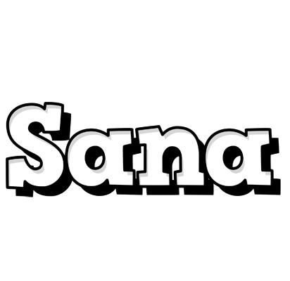 Sana snowing logo