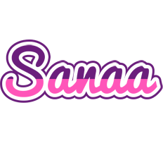 Sanaa cheerful logo