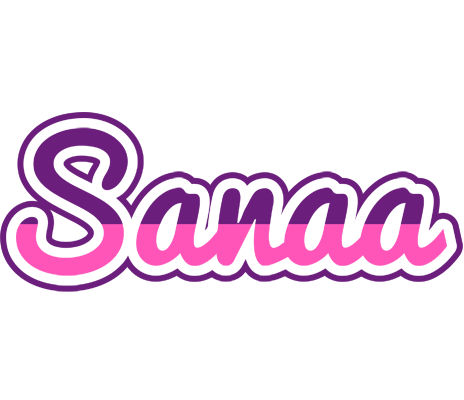 Sanaa cheerful logo