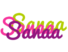 Sanaa flowers logo