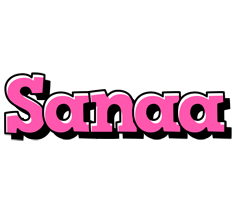 Sanaa girlish logo