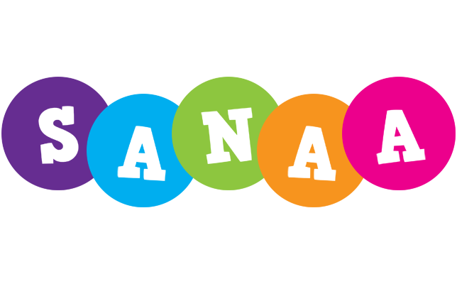Sanaa happy logo