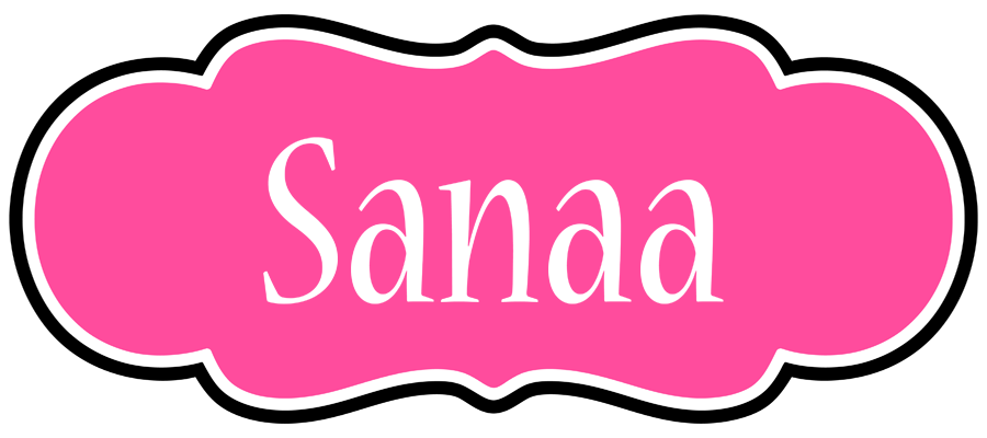 Sanaa invitation logo
