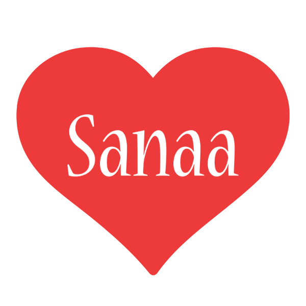 Sanaa love logo
