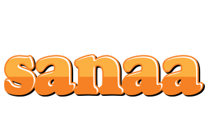 Sanaa orange logo