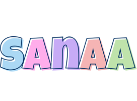 Sanaa pastel logo