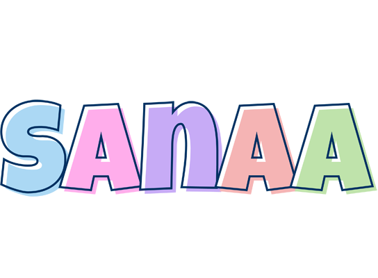 Sanaa pastel logo