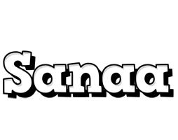 Sanaa snowing logo
