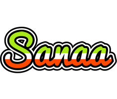 Sanaa superfun logo