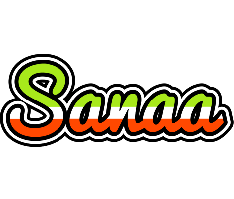 Sanaa superfun logo