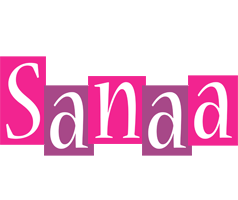 Sanaa whine logo