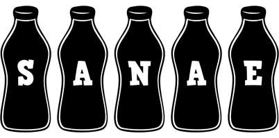 Sanae bottle logo