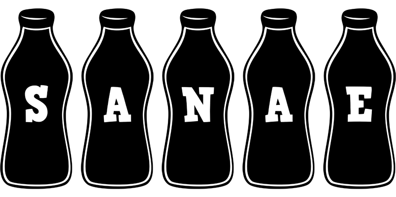 Sanae bottle logo