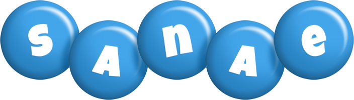 Sanae candy-blue logo