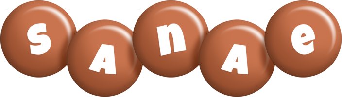 Sanae candy-brown logo