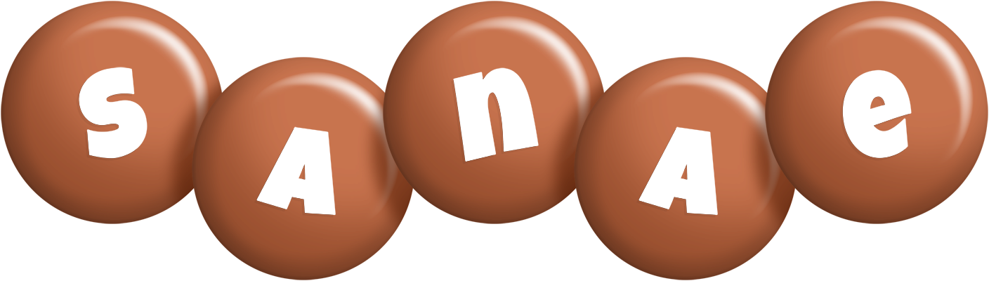 Sanae candy-brown logo