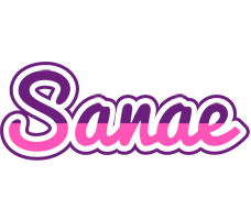 Sanae cheerful logo