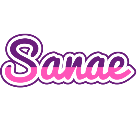 Sanae cheerful logo