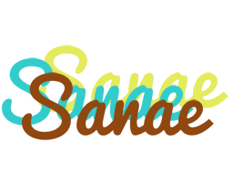 Sanae cupcake logo