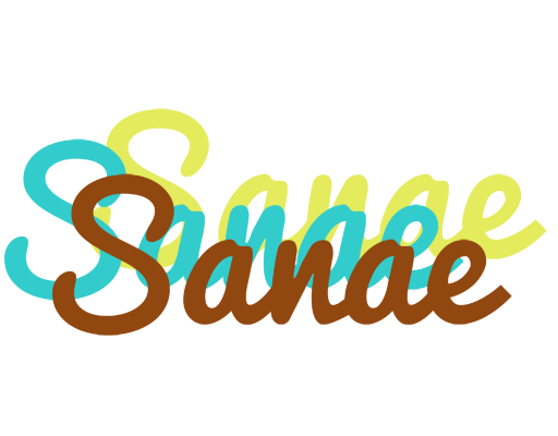 Sanae cupcake logo