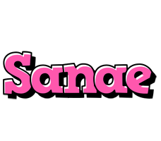 Sanae girlish logo