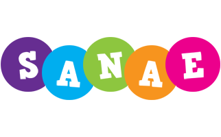 Sanae happy logo