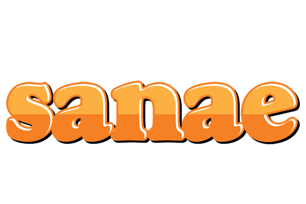Sanae orange logo