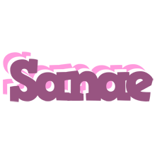 Sanae relaxing logo