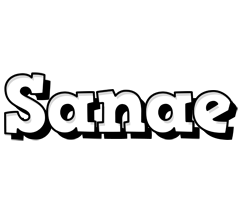 Sanae snowing logo