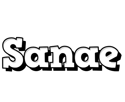 Sanae snowing logo