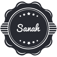 Sanah badge logo