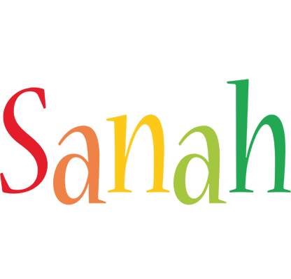 Sanah birthday logo