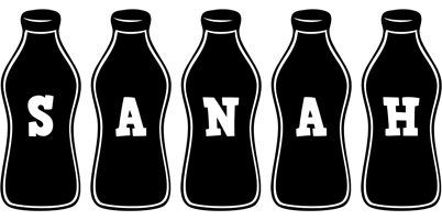 Sanah bottle logo