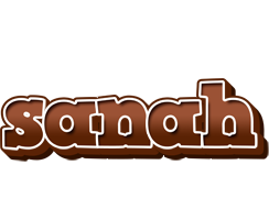 Sanah brownie logo