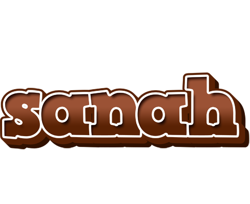 Sanah brownie logo
