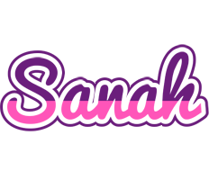 Sanah cheerful logo