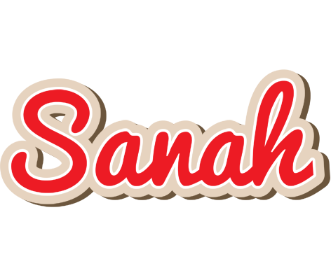 Sanah chocolate logo