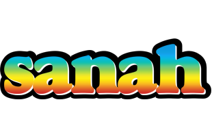 Sanah color logo