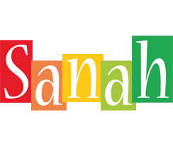 Sanah colors logo