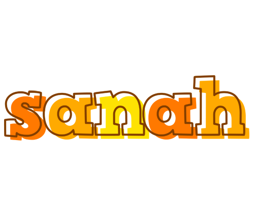 Sanah desert logo